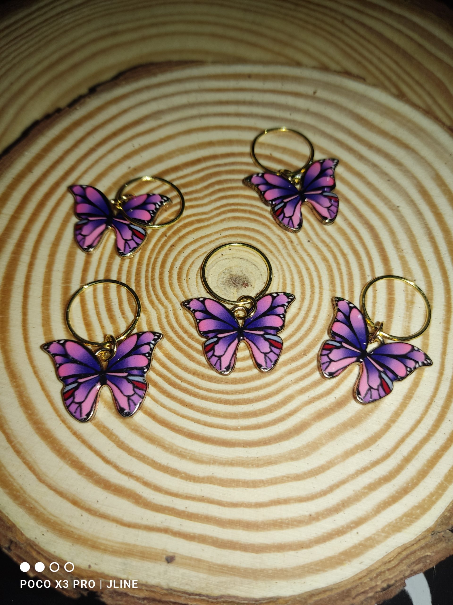 Butterfly Purple Hook