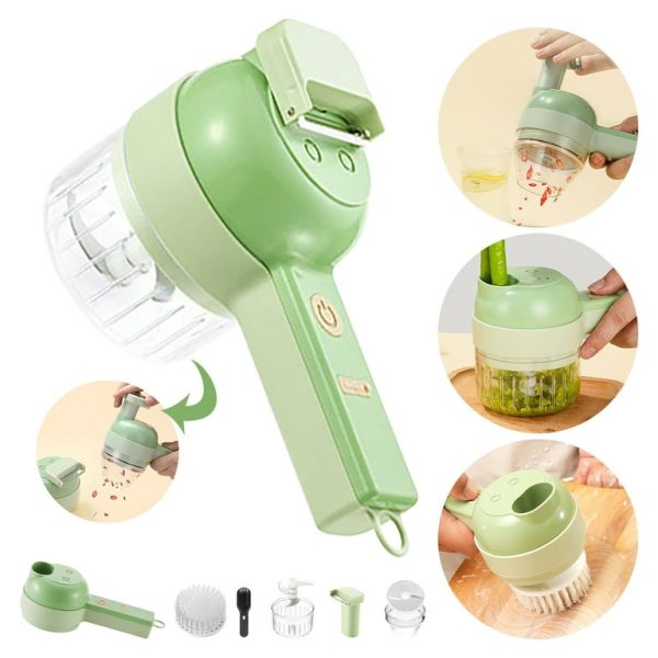 4in1 Vegetable Electric Cutter