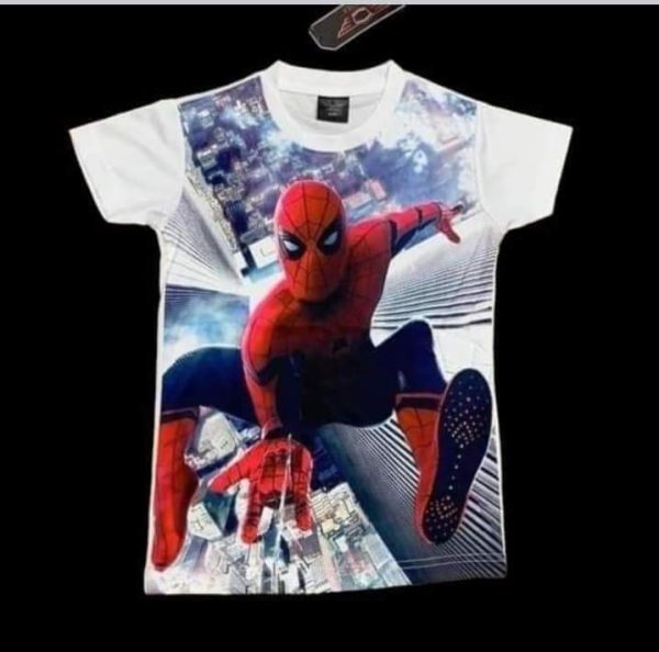 Spiderman Character Tshirt