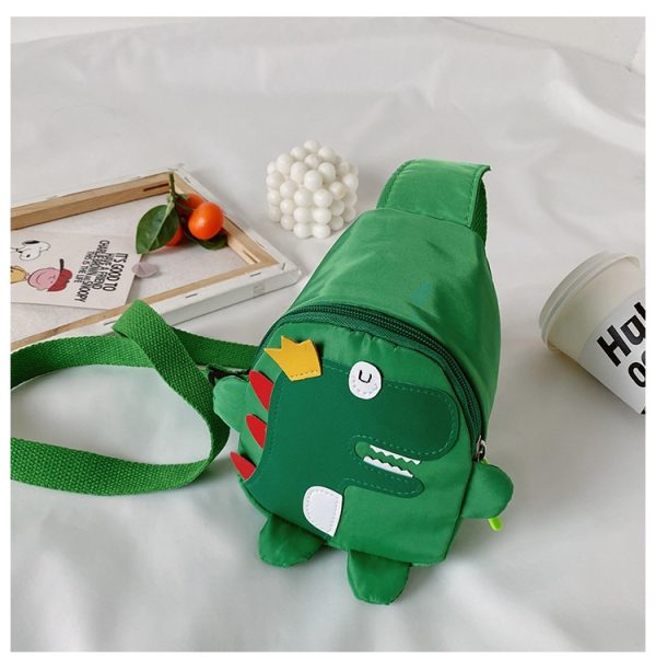 Dinosour Unisex Cross Bag Green