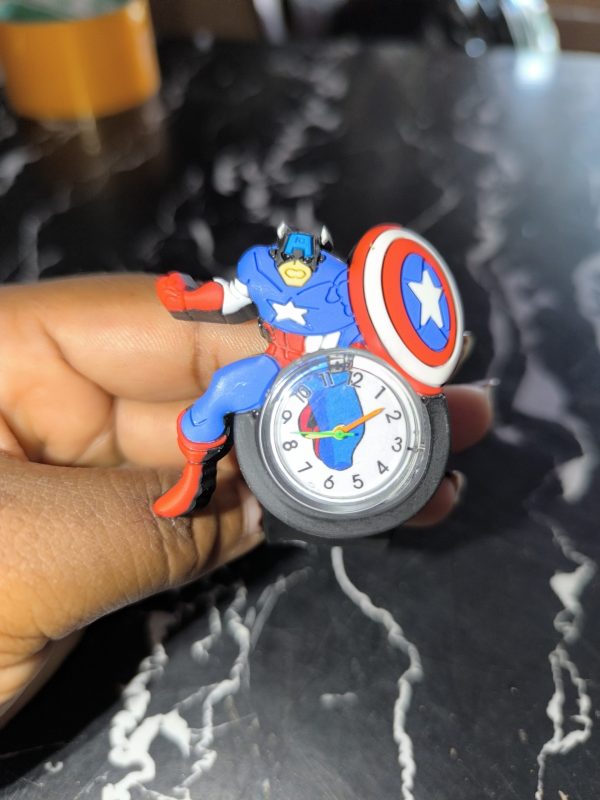Captain America Kids Watch Black
