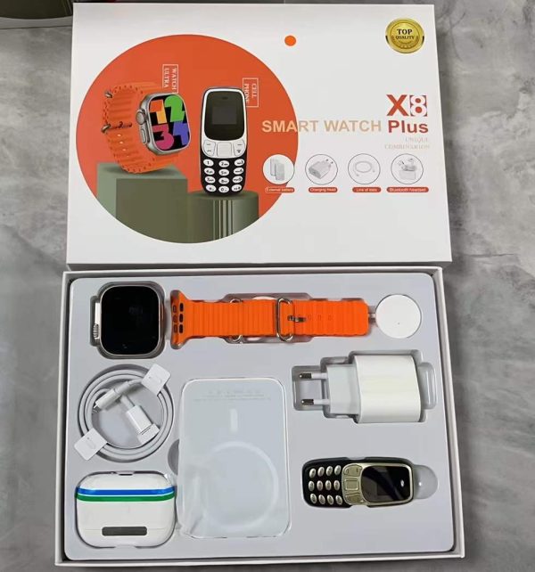 X8 Plus Smartwatch Set 2024