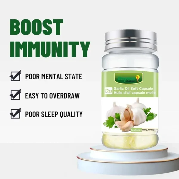 Garlic Oil Softgel Organic
