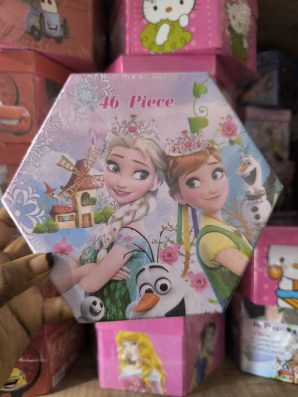 Cartoon 46pcs Art Frozen/Snow White