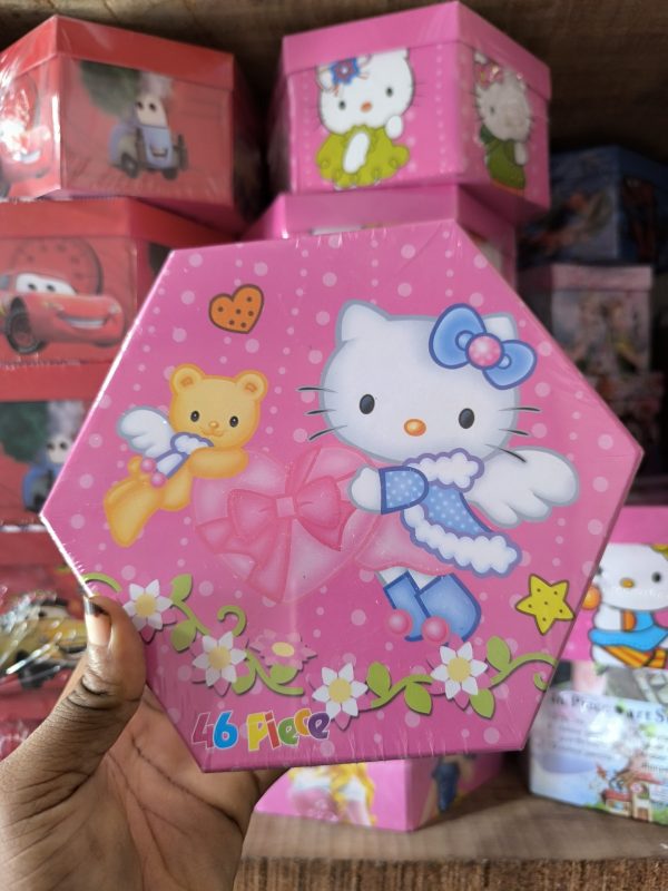 Cartoon 46pcs Art Set Kitty