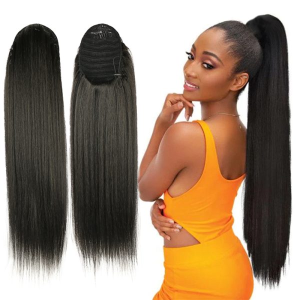 28in Kinky Straight Ponytail