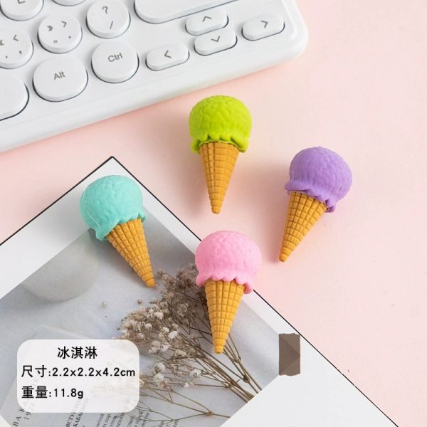 Mini Cane Ice-cream Eraser Aug 24