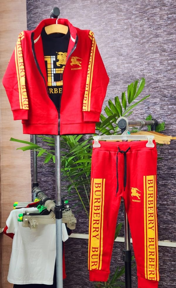 3in1 Burberry Red Small Joggers 2024