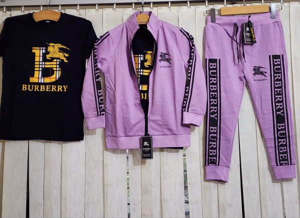 3in1 Burberry Purple Joggers small 2024