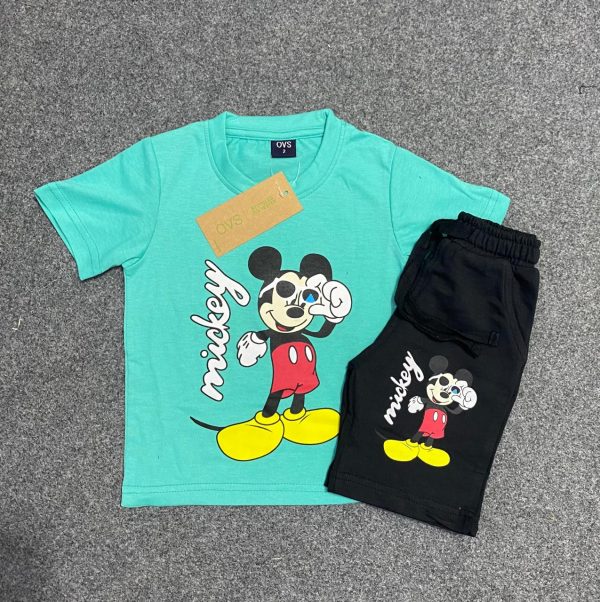 Mickey Mouse Set Green n Black