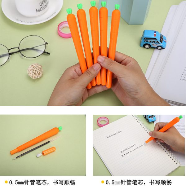 Carrot Gel Pen