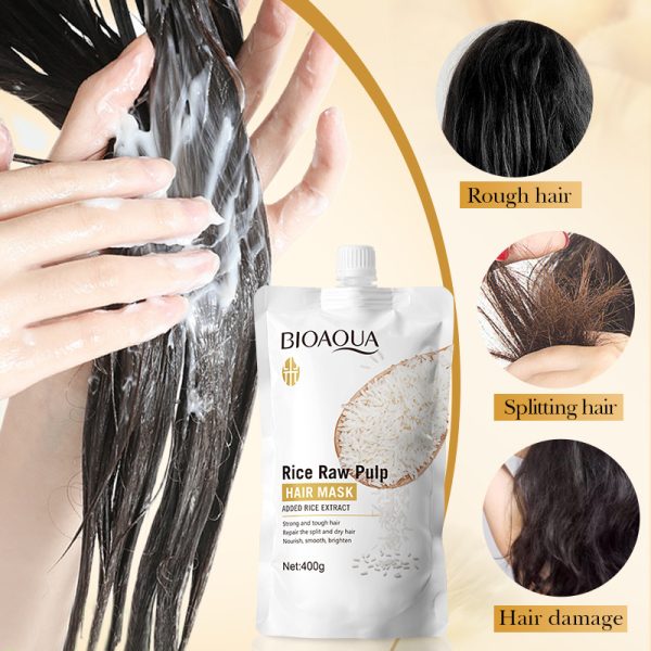 Bioaqua Rice Raw Pulp Hair Mask