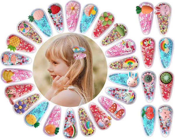 Kids Glitter Hair Clip