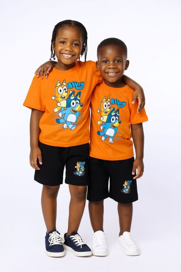 Bluey Unisex Polo and Short Set