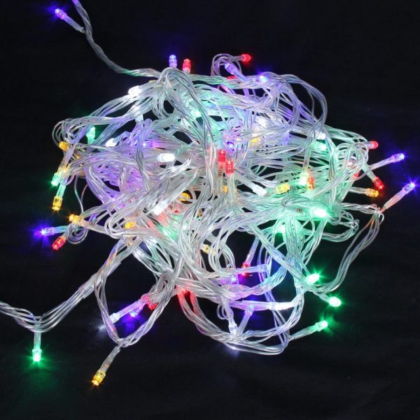 100 Multi-Colored LED String Lights
