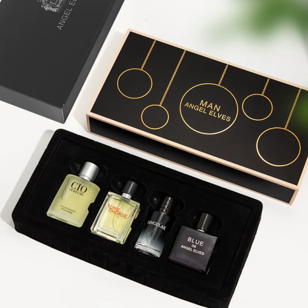 Angel Elves Men's Perfume 4Piece Box Set
