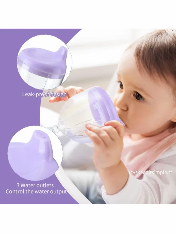 KID'S WINE GOBLET SIPPY CUP